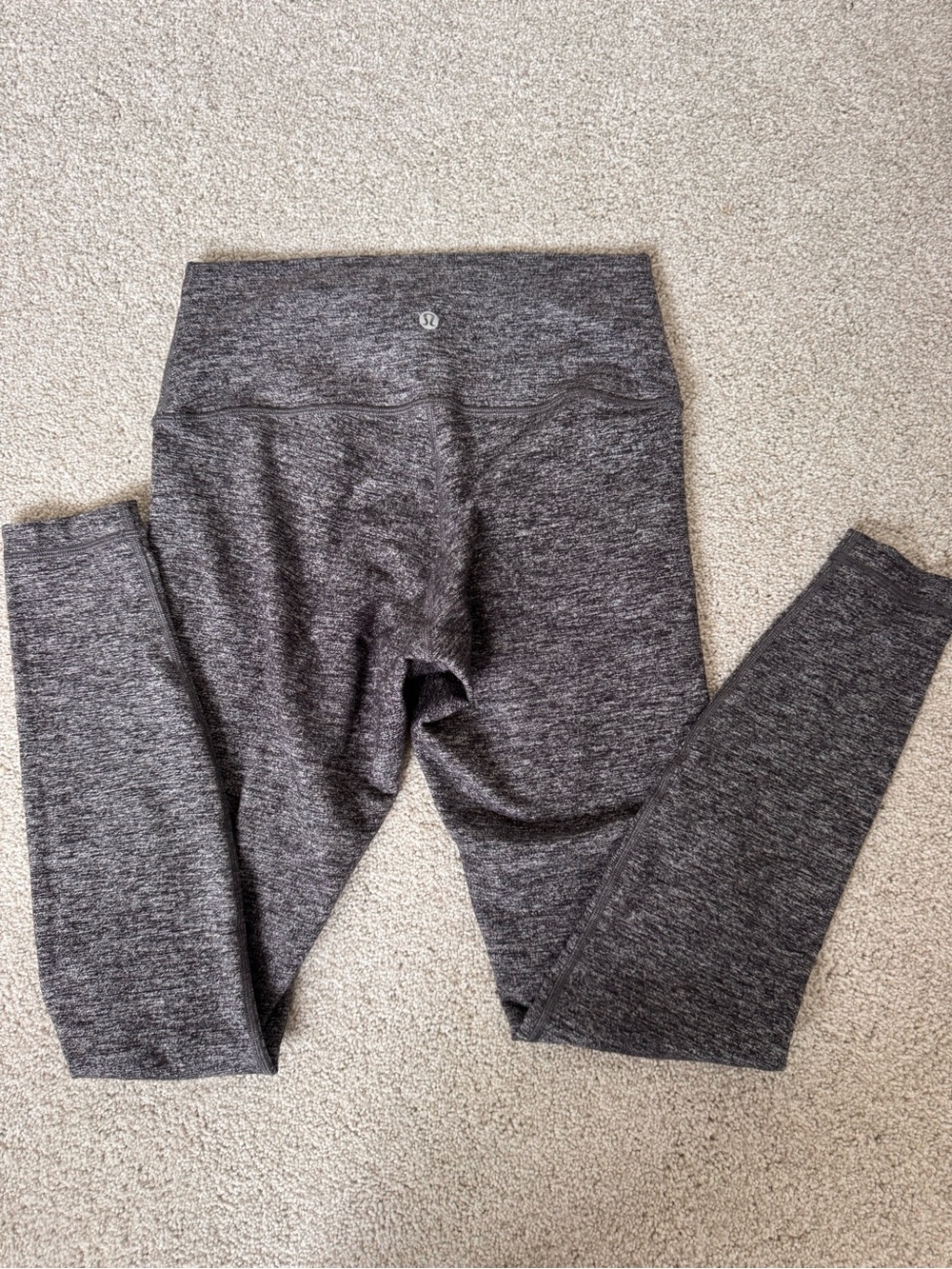 lululemon athletica Kids Dark Gray Heather High-Rise Leggings